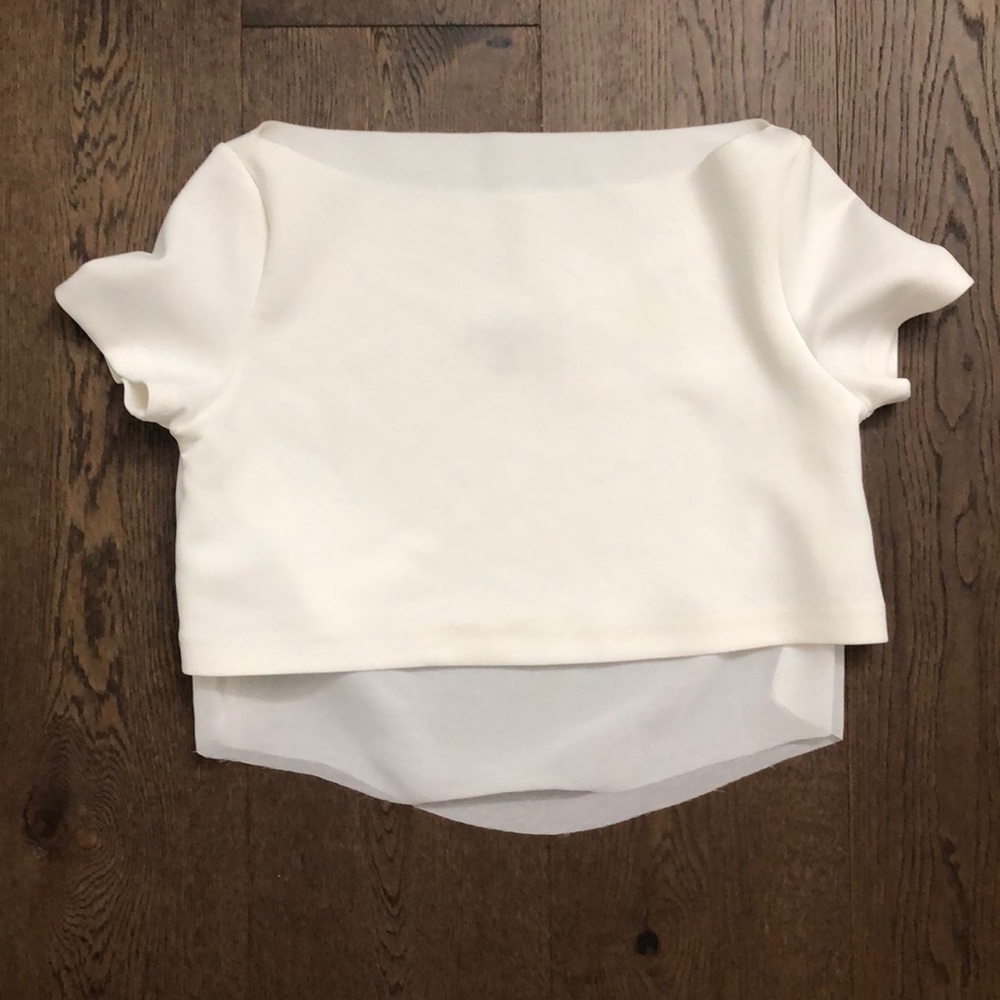 Zara Cropped Blouse